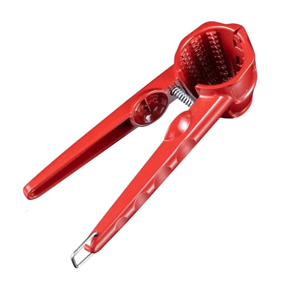 YIEMEEN Modern Nut Cracker Thickened Aluminum Double Openings Handheld Walnuts Pecan Plier Clip For Various Nuts Easy Operation