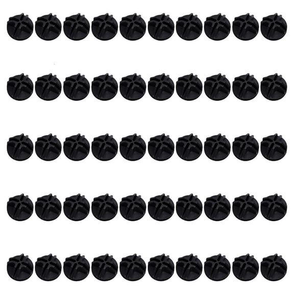 YIEMEEN Modular Cube Clasp Buckles Pack Of 100 For Custom Wire Shelving Rack Organizers