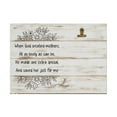 thumbnail image 1 of YIEMEEN Mothers Day Wooden Pictures Frame Photo Frame Stand Included, Gift from Kids to Parent Birthday Gift, 1 of 18