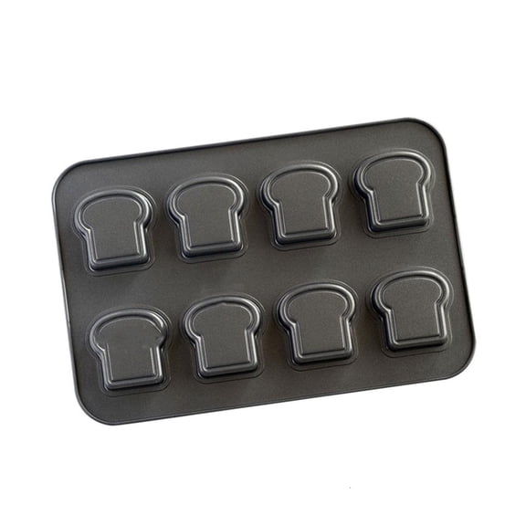 YIEMEEN Multi Cavity Japanese Carbon Steel Cake Tray 6 Lovely Multi Shape Effortlessly Releases Design
