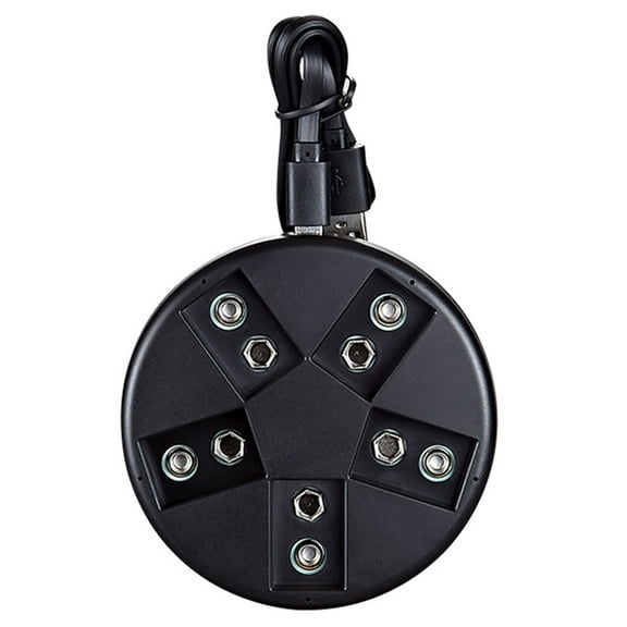 YIEMEEN Multi Purpose 9V Battery Charger with Independent Slot Design and Indicators