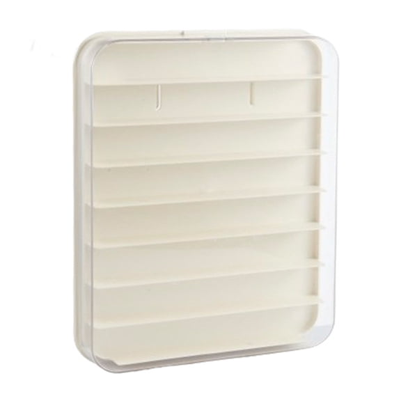 YIEMEEN Multi Tiered Acrylic Display Cabinet for Collectible Minifigure Clear Wall Mountable Storage Box Holder