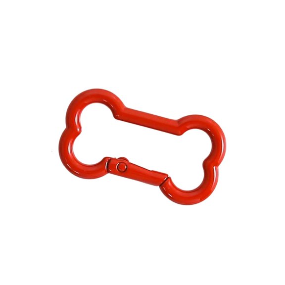 YIEMEEN Multicolor Pet Bone Key Clip Jewelry Finding DIY Project Spring Mechanism