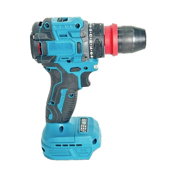 YIEMEEN Multifunction Cordless Grinder Impact Drill Kit 2 Gear Adjustable Speed Builtin Work Light Portable Design