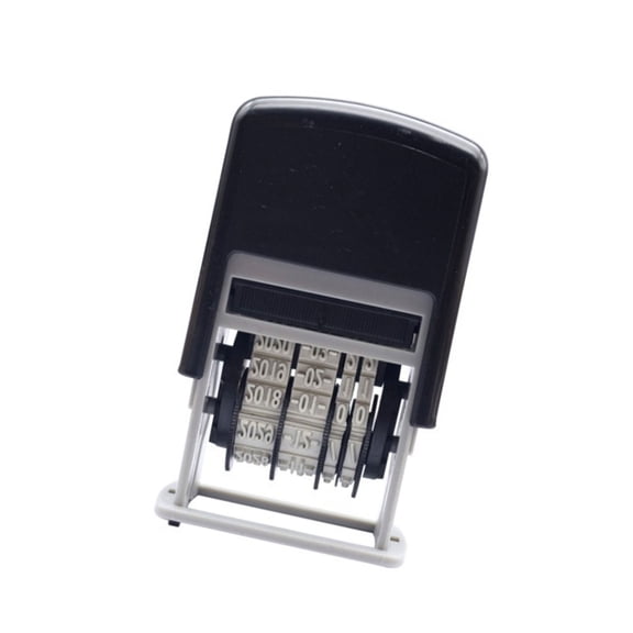 YIEMEEN Multifunctional Number Stamp Adjustable Date Stamp Inking Dater Stamp
