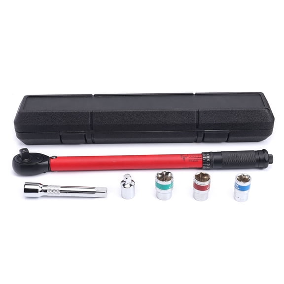 YIEMEEN Multifunctional Torque Wrench Kit with Magnetic Head for Easy Spark Plugs Installation Mechanical and Automotive Tasks