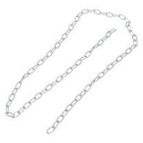 YIEMEEN Multipurpose 100cm Galvanized Steel Chain Spool Portable Accessory for Hanging Lights Artworks and Garden Decoration