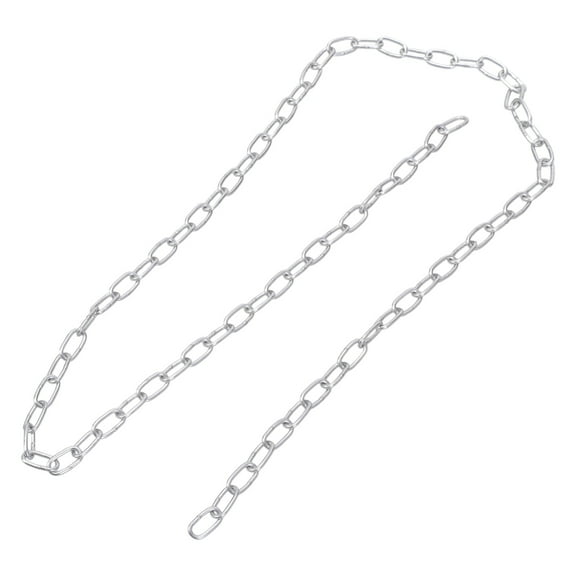 YIEMEEN Multipurpose 100cm Galvanized Steel Chain Spool Portable Accessory for Hanging Lights Artworks and Garden Decoration