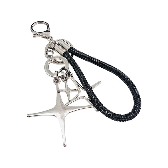 YIEMEEN Multipurpose Star Keychain Featuring Sturdy Rope Alloy for Added Durability