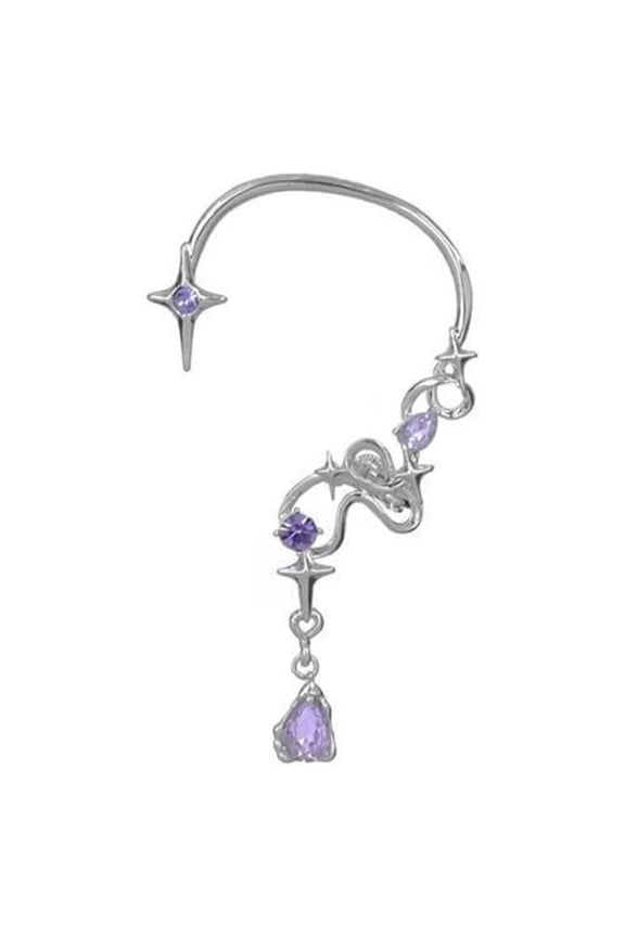 YIEMEEN Non Piercing Ear Clips Wrap Earrings Around Ear Earrings Hook Without Pierced