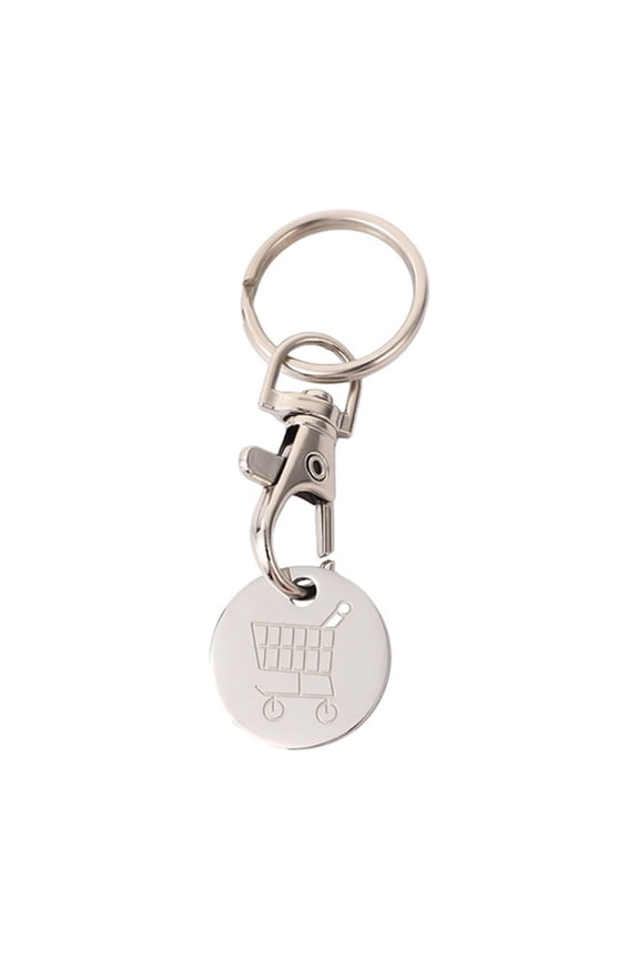 YIEMEEN Novel Keychain Y2k Niche Retro Bag Pendant Supermarket Cart Label Accessories