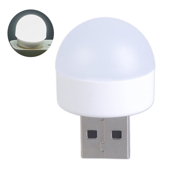 YIEMEEN Novelty Mini Round Lamp Computer Mobile Power USB LED Light Lamp for School Kindergarten Hallway Kitchen