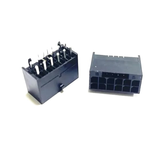 YIEMEEN PCIE 5.0 12VHPWR 16Pin 12+4Pin Connector Socket for 3090Ti RTX4080/4090 Series Graphics Card Desktop Accessories