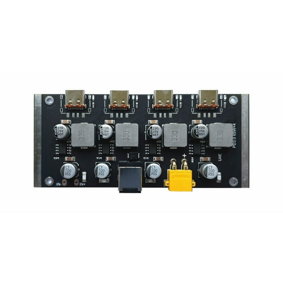 YIEMEEN PD65W 12-30V 4 Way Fast Charging Module PD3.0/2.Type C Power ...