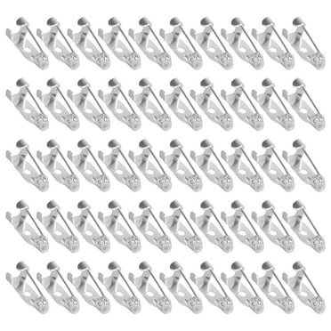 YIEMEEN Pack Of 50 Brooch Pins Secure Back Clasp For Brooches Makings And Craft Project