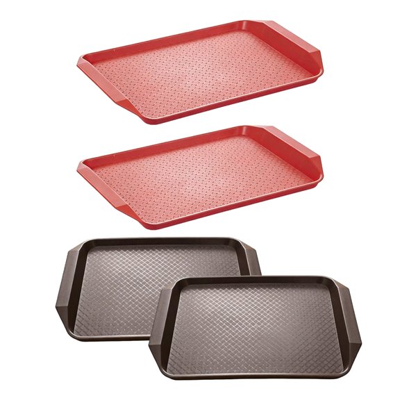 YIEMEEN Pack of 4 Portable Serving Dishes for Camping and Home Use