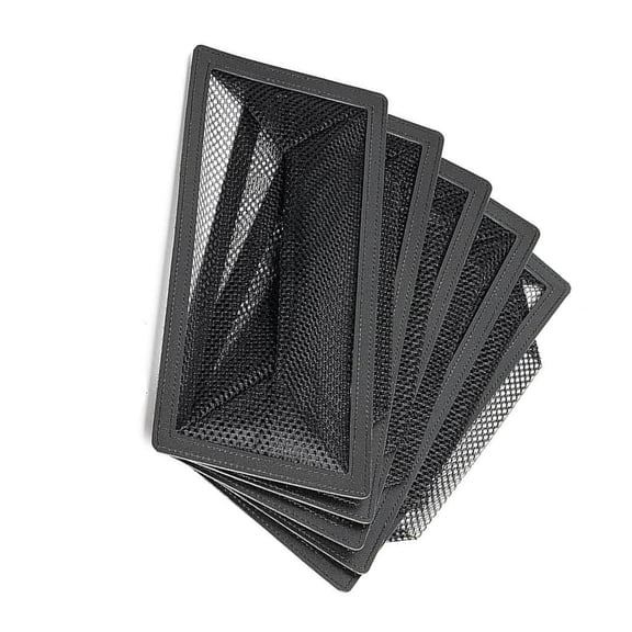 YIEMEEN Pack of 5 Ventilation Grates with Double Stitching Edges Pet Air Duct Protectors
