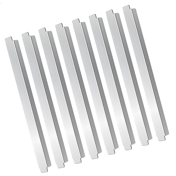 YIEMEEN Pack of 8 Stainless Steel Table Adapter Bar Commercial Food Partition Divider Brackets for Hotel Pan Organizers