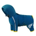 thumbnail image 1 of YIEMEEN Pet Dog Raincoats ReflectiveStripe Cat Raincoats Puppy Walking Rainsuit Jackets, 1 of 14
