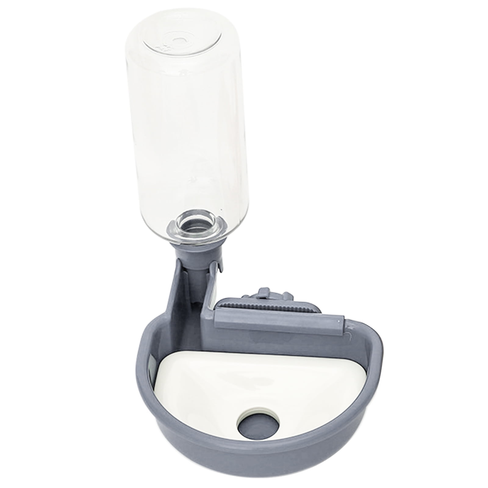 Picture Idea: Yiemeen Pet Feeder Self Dispensing Gravity Feed Clear Bottle Automatic