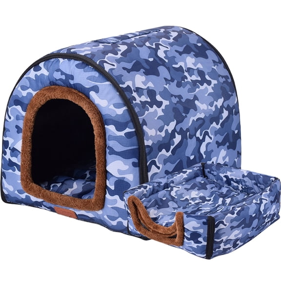 YIEMEEN Pet Tent Soft Bed for Small Dogs & Cat Hideaway Condo Cave House Soft Bed