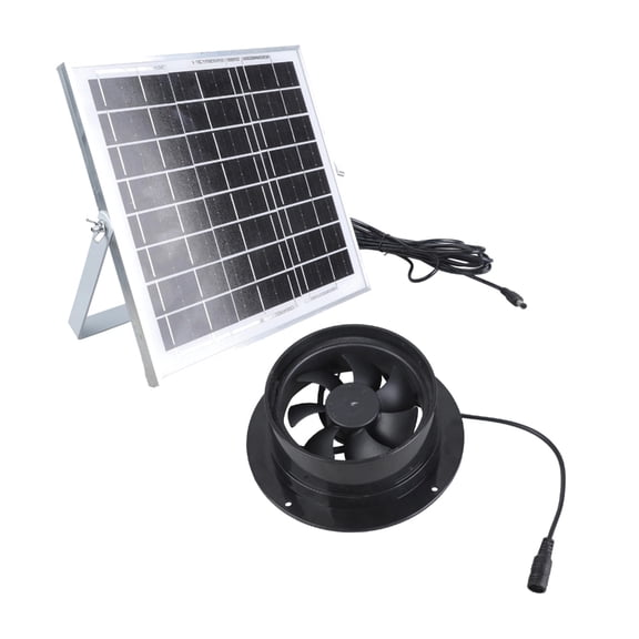 YIEMEEN Photovoltaic Panel Ventilation Blower For Animal Shelters Poultry Houses Plastic Structure Ventilation Control