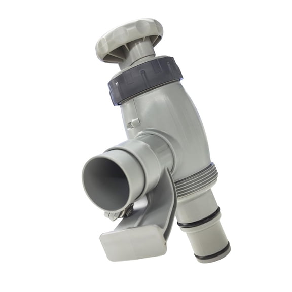 YIEMEEN Plunger Valves with Holder Bracket Pool Hose Adapter for Filter Pump Maintenance Easy Water Control User Friendly Design