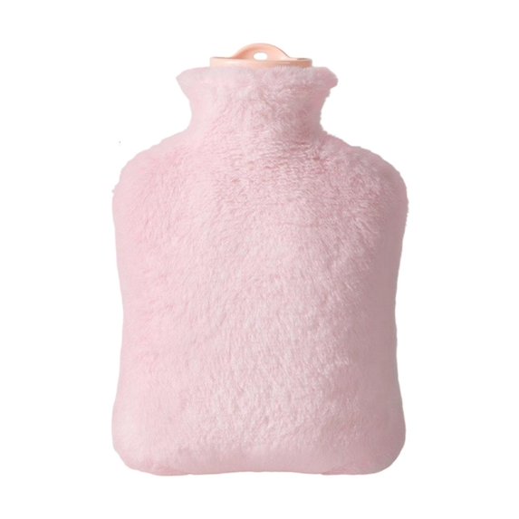 YIEMEEN Plush Cover Hot Water Bottle With Antileak Spouts For Winter Bedding Comfortable