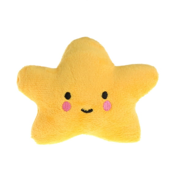 YIEMEEN Plush Dog Toys Cloud Star Shaped Plush Toy Squeaky Toys Dog for Cat Interactive