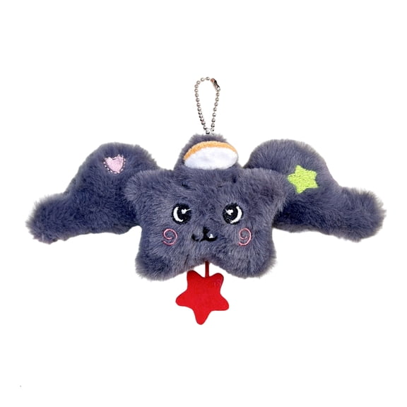 YIEMEEN Plush Star Shaped Key Chain Charm Ideal For Bag Decorations Keyring Pendant