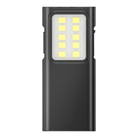 YIEMEEN Pocket Sized 800LM Rechargeable Flashlights with 4 Lighting Mode Water Resistant ABS Construction for Outdoor Explorers