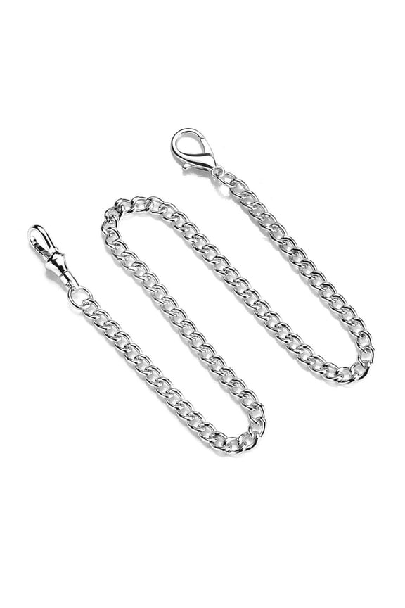 YIEMEEN Pocket Watch Chain Gold Silver Color Pocket Watches Chains Replacement Chain