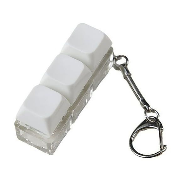 YIEMEEN Portable Keyboard Switches Tester Testing Tool LED Light Keyboard Switches Keychain Toy for 2-Key 3-Key 4-Key 1PC