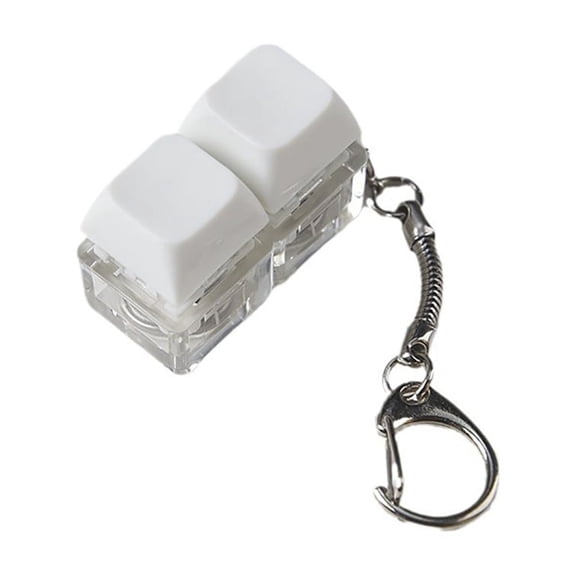 YIEMEEN Portable Keyboard Switches Tester Testing Tool LED Light Keyboard Switches Keychain Toy for 2-Key 3-Key 4-Key 1PC