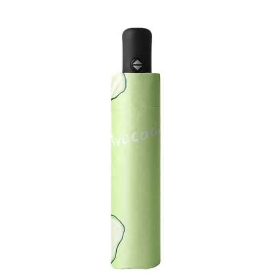 YIEMEEN Portable Sun Blocking Umbrellas With Resistant Black Coating, Fruit