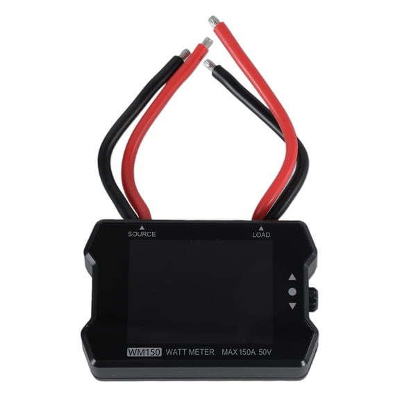 YIEMEEN Power Testing Equipment WM150 150A 50V Watt Meter Power Tester LCD Display for Motor Research