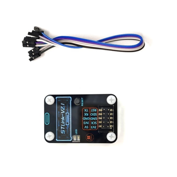 YIEMEEN Powerful STLink V2.1 Emulator Emulation Debugging for Series with Plugging and for Play and IDE Support