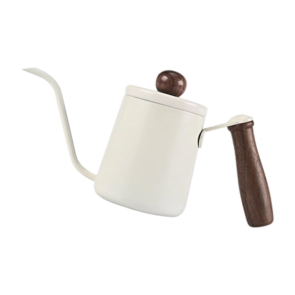 YIEMEEN Practical 350ml Metal Coffee Pouring Container With Easy To Hold Handle