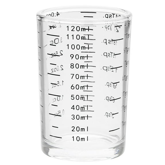 YIEMEEN Practical Cocktails Mixing Glass Jigger Measuring Tool for Accurate Pouring