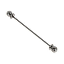 YIEMEEN Practical Men Shirt Pins Ball Collar Bar Pins Clip Clasp Stud Bar Clips Brooch Pins Jewelry Decor Designed for Men Shirt