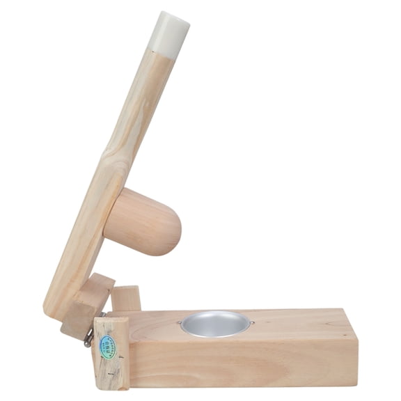 YIEMEEN Practical Wood Mochi Maker Convenient Kitchen Embosser Tool for Beautiful Treat