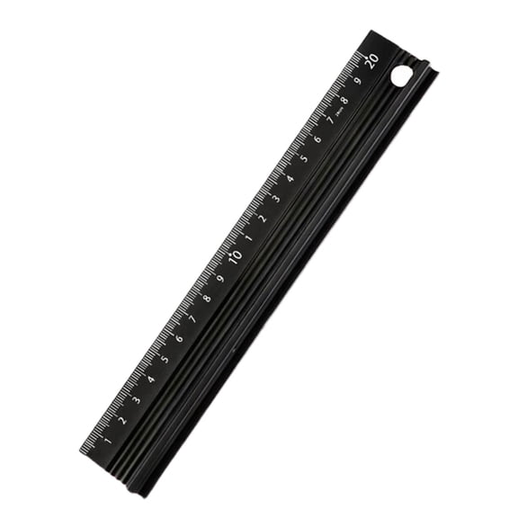 YIEMEEN Professional Thickened Aluminum Ruler 3 Size for Accurate Measurement & Smooth Cutting In Crafting & Construction