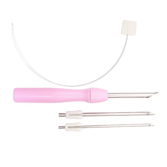 YIEMEEN Punch Needle Kits Embroidery Pen Adjustable Punch Needle Tool Sewing Accessories