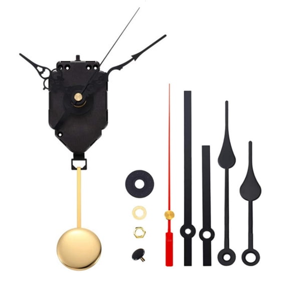 YIEMEEN Quartz Pendulum Clock Movement Mechanism Long Shaft DIY Quartz Clock Motor Kit