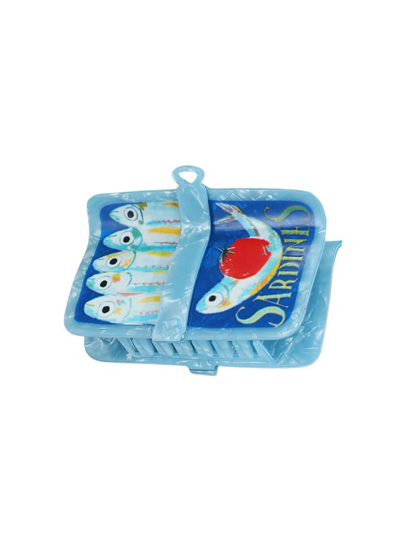 YIEMEEN Quirky Sardine Inspired Hair Clip Sturdy Construction For Long Time Use