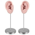 thumbnail image 1 of YIEMEEN Realistic Soft Silicone Ear Model Practical Ear Studs Display Props Realistic Left and Right Human Ear Mannequin, 1 of 20