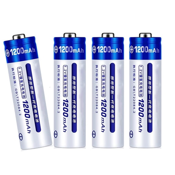 YIEMEEN Rechargeable 2A Batteries 1.2V 1200mAh Includes Storage Case for Environmentally