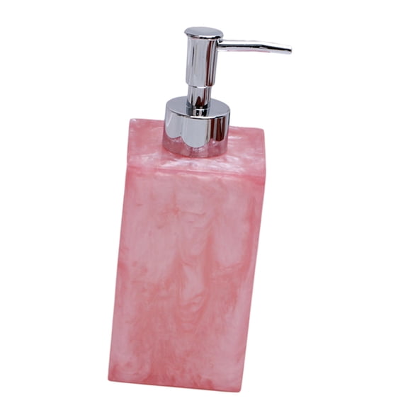 YIEMEEN Resin Soap Dispenser Marble Pattern Toiletry Bottle With Secure Seal Suitable