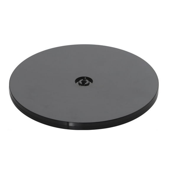 YIEMEEN Rotating Tray for Kitchen Storage Ball Bearing Turntable Acrylic Display Stand