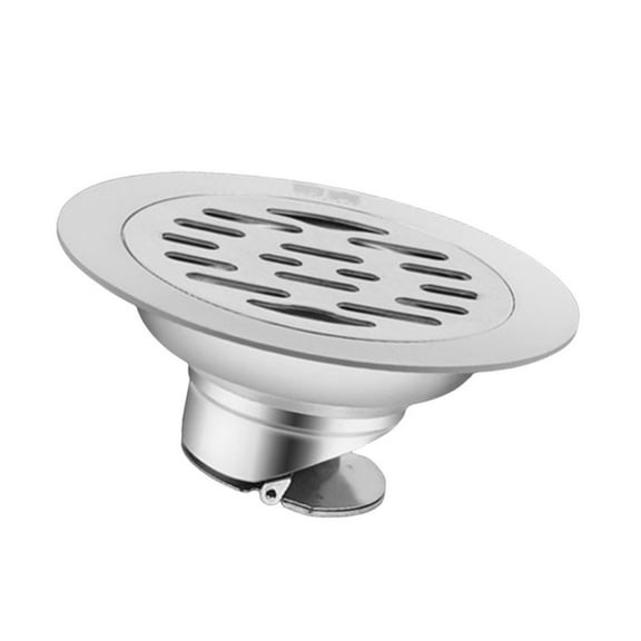 YIEMEEN Round Shower Floor Drain Stainless Steels Round Floor Strainer Antiodor Drainer Shower Strainer Cover Easy to Install